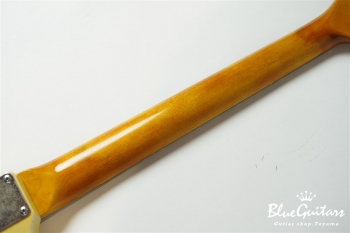 Model JM. #096 Heavy Aged - Faded White Blonde with Copper Red