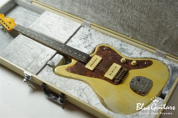 Model JM. #096 Heavy Aged - Faded White Blonde with Copper Red