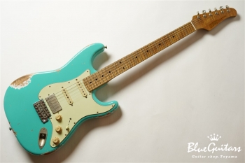 XSC-2 - Seafoam Green/Heavy Aged/Alder/Roasted Flame Maple Neck