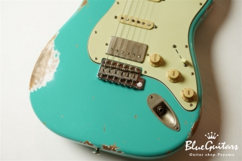 XSC-2 - Seafoam Green/Heavy Aged/Alder/Roasted Flame Maple Neck