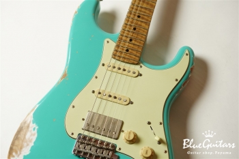 XSC-2 - Seafoam Green/Heavy Aged/Alder/Roasted Flame Maple Neck