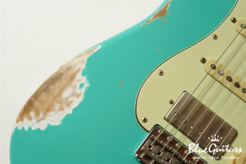 XSC-2 - Seafoam Green/Heavy Aged/Alder/Roasted Flame Maple Neck