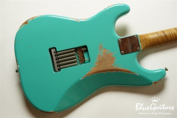 XSC-2 - Seafoam Green/Heavy Aged/Alder/Roasted Flame Maple Neck