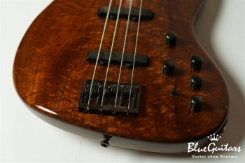 JB Type - Figured Koa / Mahogany Half & Half Body