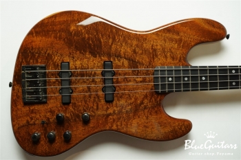 JB Type - Figured Koa / Mahogany Half & Half Body