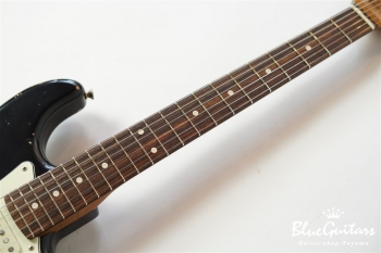 XSC-2 - Black/Heavy Aged/Alder/R/Roasted Flame Maple Neck