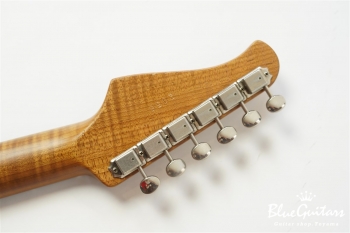 XSC-2 - Black/Heavy Aged/Alder/R/Roasted Flame Maple Neck