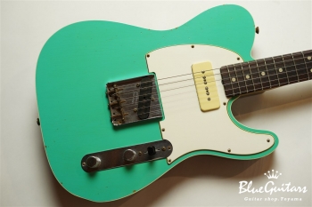 Limited 2-Tone Telecaster Relic - Faded Seafoam Green / Black Back