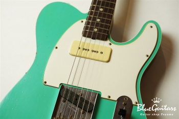 Limited 2-Tone Telecaster Relic - Faded Seafoam Green / Black Back