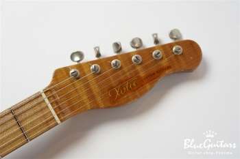 XTC-1 Butter Scotch Blonde #2061/Heavy Aged/Ash/Roasted 4A Grade Flame Maple Neck