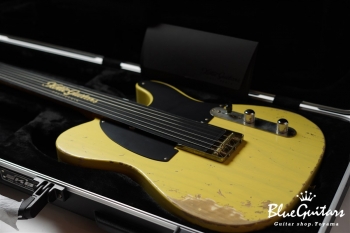 XTC-1 Butter Scotch Blonde #2061/Heavy Aged/Ash/Roasted 4A Grade Flame Maple Neck