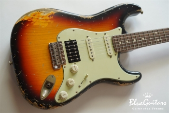 XSC-2 - 3 Tone Burst/Heavy Aged/Ash/Roasted Flame Maple Neck