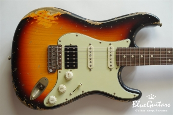 XSC-2 - 3 Tone Burst/Heavy Aged/Ash/Roasted Flame Maple Neck