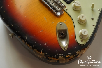 XSC-2 - 3 Tone Burst/Heavy Aged/Ash/Roasted Flame Maple Neck