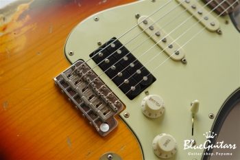 XSC-2 - 3 Tone Burst/Heavy Aged/Ash/Roasted Flame Maple Neck