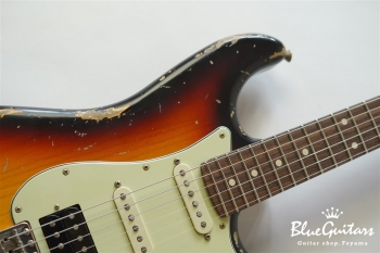 XSC-2 - 3 Tone Burst/Heavy Aged/Ash/Roasted Flame Maple Neck