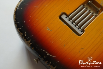 XSC-2 - 3 Tone Burst/Heavy Aged/Ash/Roasted Flame Maple Neck