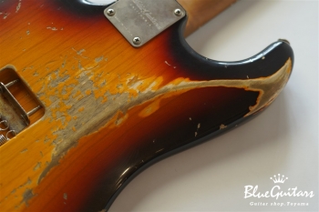 XSC-2 - 3 Tone Burst/Heavy Aged/Ash/Roasted Flame Maple Neck