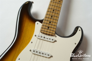 XSC-1 - 2 Tone Burst/Light Aged/Ash/Roasted Flame Maple Neck #1206