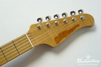 XSC-1 - 2 Tone Burst/Light Aged/Ash/Roasted Flame Maple Neck #1206