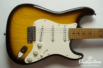 XSC-1 - 2 Tone Burst/Light Aged/Ash/Roasted Flame Maple Neck #1206