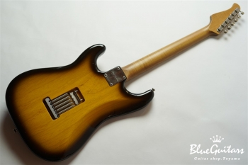 XSC-1 - 2 Tone Burst/Light Aged/Ash/Roasted Flame Maple Neck #1206