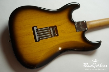XSC-1 - 2 Tone Burst/Light Aged/Ash/Roasted Flame Maple Neck #1206