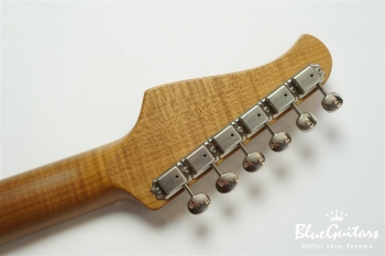 XSC-1 - 2 Tone Burst/Light Aged/Ash/Roasted Flame Maple Neck #1206