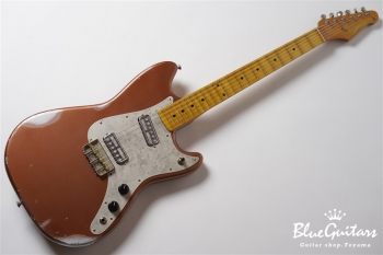 IRIS #083 - Burgundy Mist Metallic over Silver 