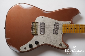 IRIS #083 - Burgundy Mist Metallic over Silver 