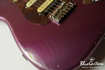 Model S. #089 Light Aged - Burgundy Mist Metallic with Copper Red