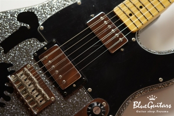 SCANDAL HARUNA TELECASTER DARK SILVER SPARKLE Skullsilver