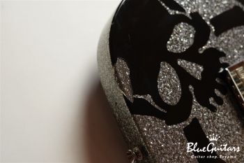 SCANDAL HARUNA TELECASTER DARK SILVER SPARKLE Skullsilver