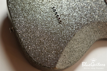 SCANDAL HARUNA TELECASTER DARK SILVER SPARKLE Skullsilver