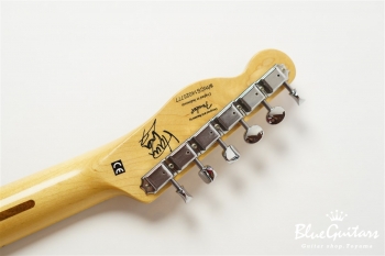 SCANDAL HARUNA TELECASTER DARK SILVER SPARKLE Skullsilver