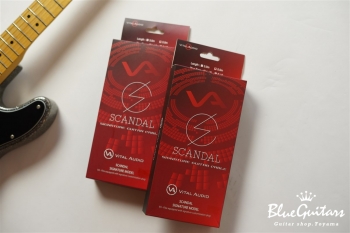 SCANDAL HARUNA TELECASTER DARK SILVER SPARKLE Skullsilver