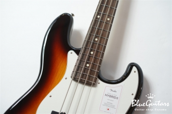 Made in Japan Hybrid II Jazz Bass - 3-Color Sunburst
