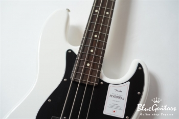 Made in Japan Hybrid II Jazz Bass - Arctic White