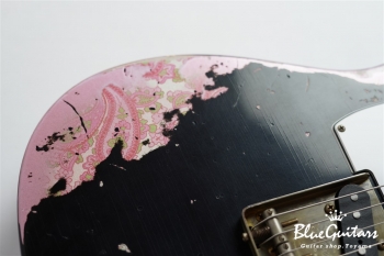 XTC-1 Black over Pink Paisley Heavy Aged Alder RM-RM #2051
