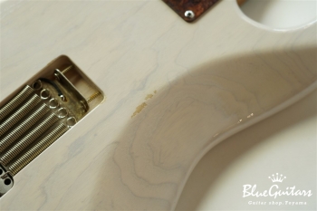 Model S. Patina #107 Light Aged - White Blonde with Copper Red