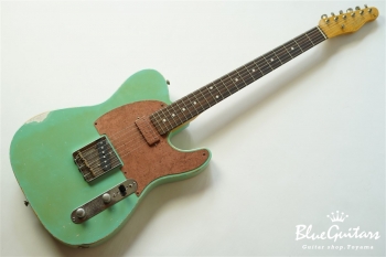 Model T. Patina #109 Medium Aged - Seafoam Green with Copper Pink