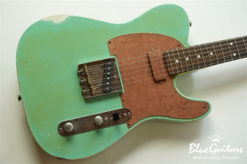 Model T. Patina #109 Medium Aged - Seafoam Green with Copper Pink