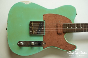 Model T. Patina #109 Medium Aged - Seafoam Green with Copper Pink