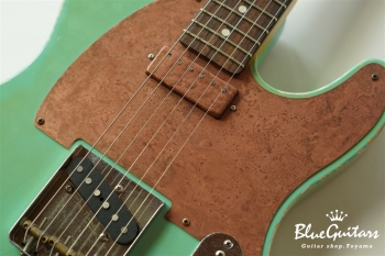 Model T. Patina #109 Medium Aged - Seafoam Green with Copper Pink