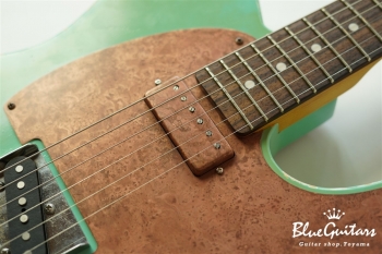 Model T. Patina #109 Medium Aged - Seafoam Green with Copper Pink