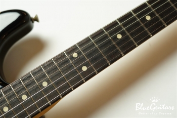 1963 Stratocaster Relic - Wide Black Faded 2-Color Sunburst