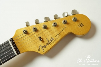 1963 Stratocaster Relic - Wide Black Faded 2-Color Sunburst