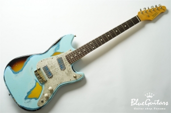 IRIS #111 - Sonic Blue over Lake Placid Blue Metallic over 2TS