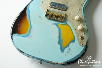 IRIS #111 - Sonic Blue over Lake Placid Blue Metallic over 2TS