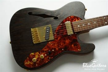 PFTE #021 Tagayasan / Figured Mahogany 2P / Pau Ferro FB - Natural/Oil